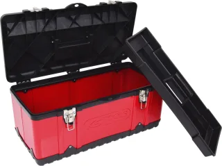 KS Tools Kunststoff-Stahlblech-Werkzeugkiste, 582x298x255mm - 850.0345