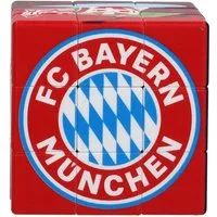FC Bayern München Würfelpuzzle FC Bayern München I Zauberwürfel I Mehrfarbig, Puzzleteile