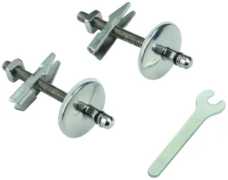 GROHE Befestigungssatz 49120 für WC Sitz und Deckel Essence, 49120000 49120000