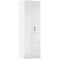 rauch Mehrzweckschrank Garderobe Kleiderschrank Schrank Schuhschrank Putzschrank MINOSA (Breiten 47/69/91/136 cm, Höhen 197/210 cm) In 4 Breiten mit vielen Einlegeböden für viel Stauraum MADE IN GERMANY