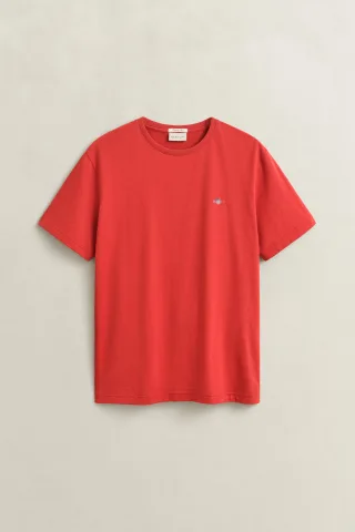 GANT - Regular Fit Shield T-Shirt Orange - Gr. - XL