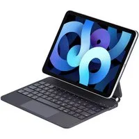 Futurea Magic-Keyboard für iPad Air/Pro Hülle 2026 mit Tastatur Touchpad iPad-Tastatur (für iPad)
