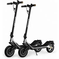 Aptum E-Scooter Lite C3 MAX mit Straßenzulassung, Blinker, 400W Federung, 10 Zoll, 20 km/h, 400 W, vordere Federung, integrierte Blinker, 130 kg Belastung