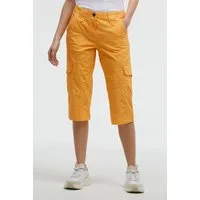 SOCCX Skaterbermudas mit verstellbarem Knopfriegel am Hosensaum