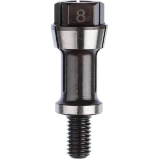 Bosch Spannzange mit Spannmutter, für Bosch-Geradschleifer, passend zu GGS 16 Ø 6-8mm - 1608570041