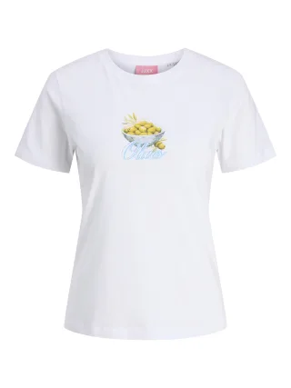 JJXX - JXCARLY REG FIT SS TEE JRS Bright White - Gr. - L