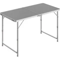 Woltu Campingtisch (1-St), Klapptisch, höhenverstellbar, aus Aluminium MDF