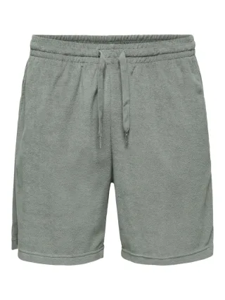 only & sons - Sweat shorts - Onstellas grau - Gr. - L