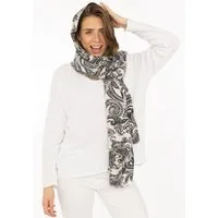 Zwillingsherz Schal "Classic Paisley", anschmiegsam, zeitloses Paisleymuster