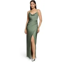 Vera Mont Abendkleid Damen figurbetont Schlitz