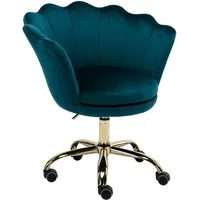 WAHSON OFFICE CHAIRS Loungesessel Bürostuhl Kunstfell Drehstuhl mit Rollen