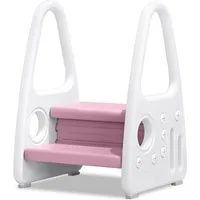FIVMEN Tritthocker Kinder, 2 Stufen Trittschemel, Anti-Rutsch-Funktion