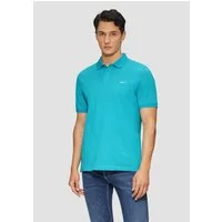 s.Oliver Poloshirt Poloshirt Kragen, Knopfleiste, kurzarm