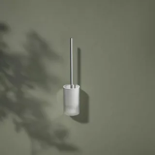 Keuco Reva Toilettenbürstengarnitur 12864019000 verchromt, Wandmodell