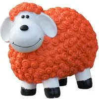 Geschenkestadl Gartenfigur Bunte Schafe viele Farben 30cm x 17cm x 23cm wetterfeste Gartenfigur