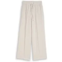 TOM TAILOR Bermudas linen loose fit wide leg pants