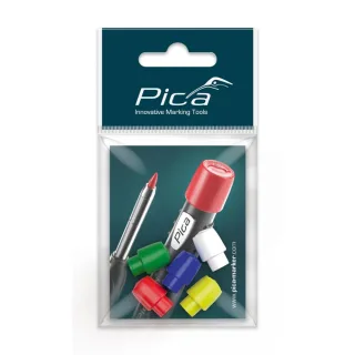 Pica DRY Zubehör-Set "farbige Kappen" - 55801