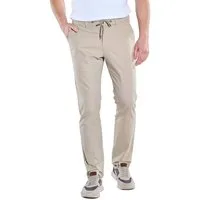 Engbers Chinohose Herren Chino mit Tunnelzug, Braunbeige