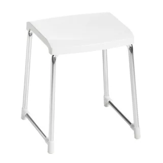 Avenarius Bad-Hocker 425x390x480 mm , Sitzfläche weiß, Serie Universal 9004721010