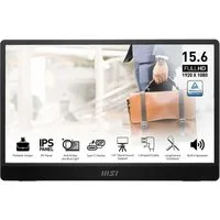MSI PRO MP161DE E2 TFT-Monitor (1920 x 1080, 4 ms Reaktionszeit, 60 Hz, IPS Panel)