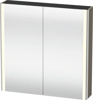 Duravit XSquare Spiegelschrank Flanell Grau 800x155x800 mm - XS7112090900000 XS7112090900000