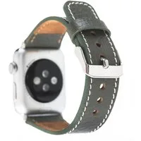 Renna Leather Smartwatch-Armband Apple Watch Band für Series 10 / Ultra/9/SE/8-1 Echtleder Armband