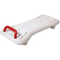Drive Medical Badewannenbrett Drive Medical Badebrett Benny 73 cm weiß-rot mit Haltegriff, mit Haltegriff, rutschhemmend