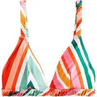 Next Triangel-Bikini-Top Geraffte Triangel-Bikini (1-St)