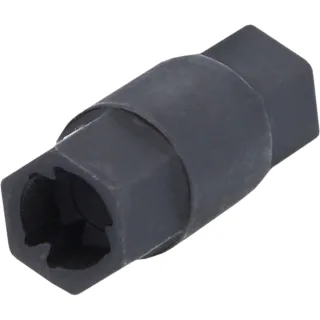 KS Tools 2 in 1 Spezial-Steckschlüssel für Schlauchschellen mit 3-Punkt-Profil, 30-45 + 60-80 mm - 115.0915