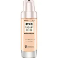 MAYBELLINE NEW YORK Foundation DREAM RADIANT LIQUID MAKE-UP, mittlere Deckkraft, strahlendes Finish, 12H Feuchtigkeitspower