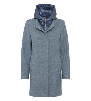 Fuchs Schmitt - Wollkurzmantel blue - Gr. - 46