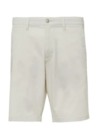 s.Oliver Red Label - Phoenix: Chino-Shorts aus Baumwollstretch weiß - Gr. - 31