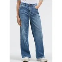 SOCCX Regular-fit-Jeans mit breiten Nähten