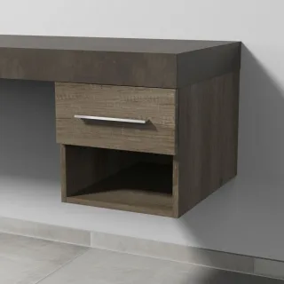 Sanipa Anbau-/Solitärschrank 2morrow (G2350) 340x350x520 Eiche-Nebraska, G235037 G235037