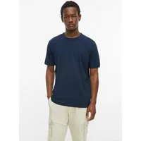 s.Oliver Kurzarmshirt T-Shirt Leichtes T-Shirt mit Seersuckerstruktur