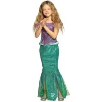 Boland Kostüm Meerjungfrau Prinzessin, Mermaid-Kleid für glitzernd-glänzende Unterwasser-Damen