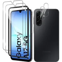 MSM Displayschutzglas 2X Schutzglas (Display + Kamera) für Samsung Galaxy A17 5G Panzerfolie