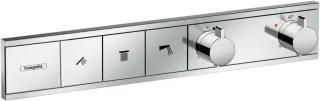 Hansgrohe Thermostat Unterputz RainSelect Fertigset 3 Verbraucher verchromt, 15381000 15381000