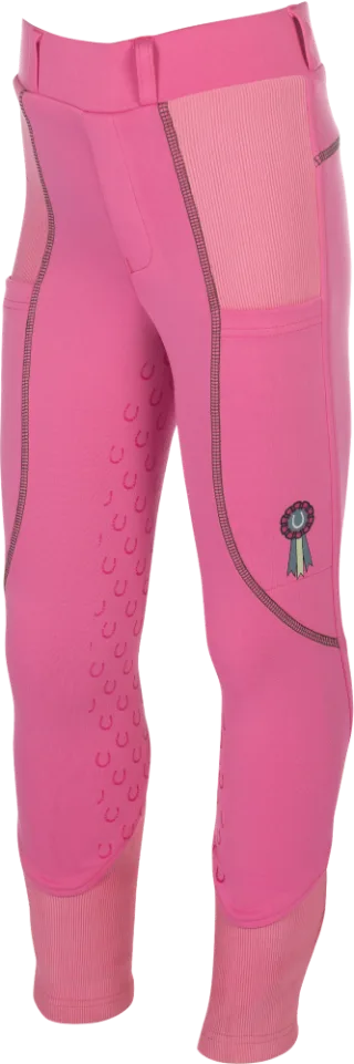 Kinderreitleggings -Claire- Silikon-Vollbesatz