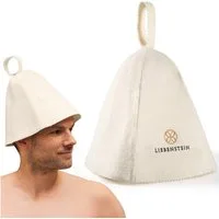 Liebenstein Filzhut Saunahut Damen & Herren – Sauna Mütze handgefertigt, 100% Wolle Hitzebeständig, atmungsaktiv, handgefertigt, Schlaufe zum Aufhängen