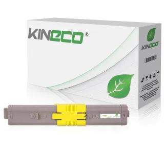 Toner kompatibel zu OKI C532 46490605 XL Yellow