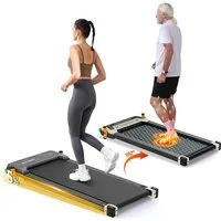 Akluer Laufband 520A-A Doppelseitiges Laufband mit Shiatsu-Massage, 1-6 km/h, 2.5HP Motor, 150 kg maximale Kapazität, LED-Anzeige und Fernbedienung