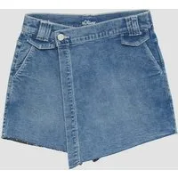 s.Oliver Minirock Rock Hosenrock aus Denim im Skort-Stil