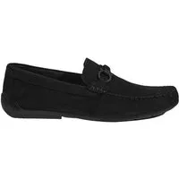 Desa Herren-Slipper – Obermaterial aus Wildleder, Textilfutter, flacher Ab Loafer
