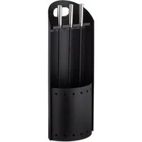 relaxdays Kamingarnitur Kaminbesteck modern 4-teilig