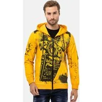Cipo & Baxx Sweatjacke Jacken (1-tlg) mit Print, CL561