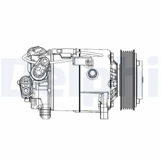 Delphi Klimakompressor BMW 2er 7er X1 X2 X3 X4 Mini Mini