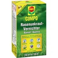 Compo Unkrautbekämpfungsmittel Compo Rasenunkrautvernichter Banvel Quattro 150 ml