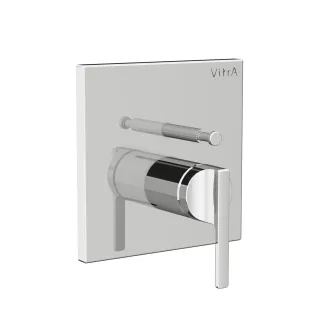 VitrA Suit Einhebel-Wannenfüll- und Brausearmatur V-Box Unterputzmontage Chrom,A42820 A42820
