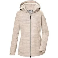 G.I.G.A. DX by killtec Funktionsjacke GS 67 WMN JCKT Gestreifte Damen Outdoorjacke, wasserabweisend, 2-Wege-Reißverschluss
